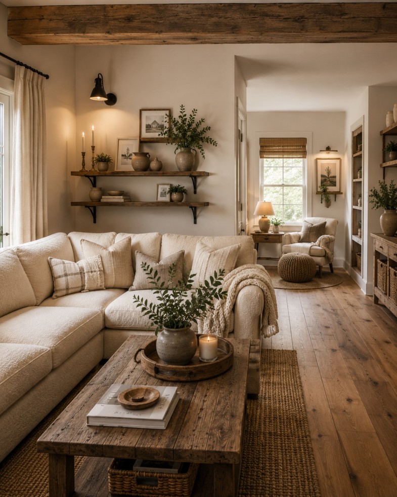 Small Farmhouse Living Room Ideas