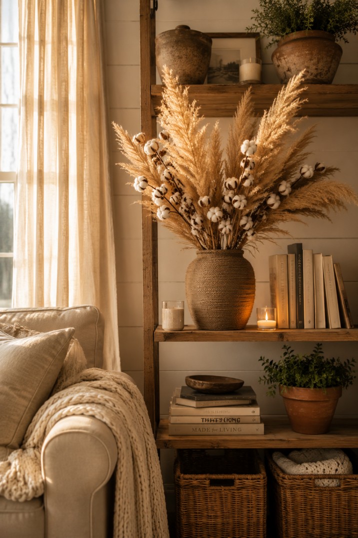 Budget Friendly Farmhouse Living Room Ideas 2026