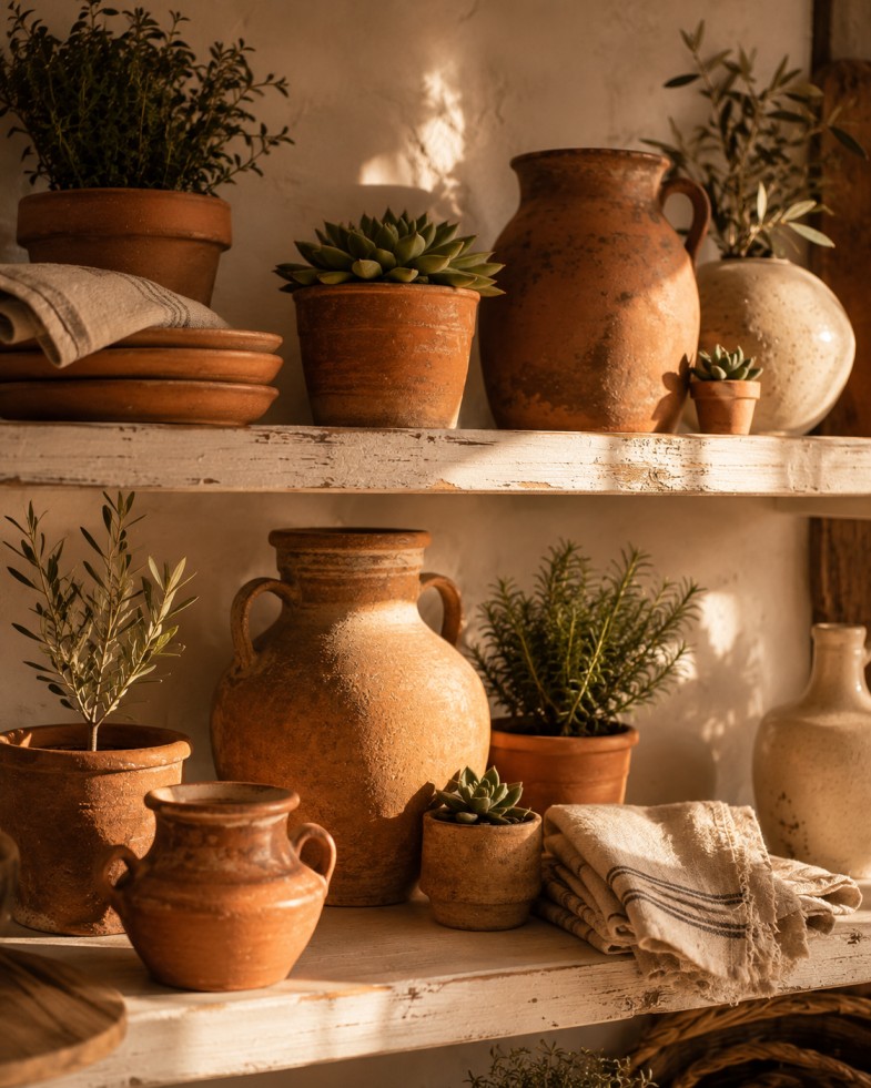 Farmhouse Kitchen Shelf Ideas