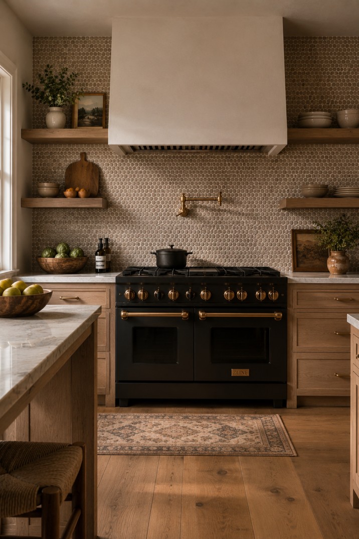 Farmhouse Greige Kitchen Backsplash Ideas