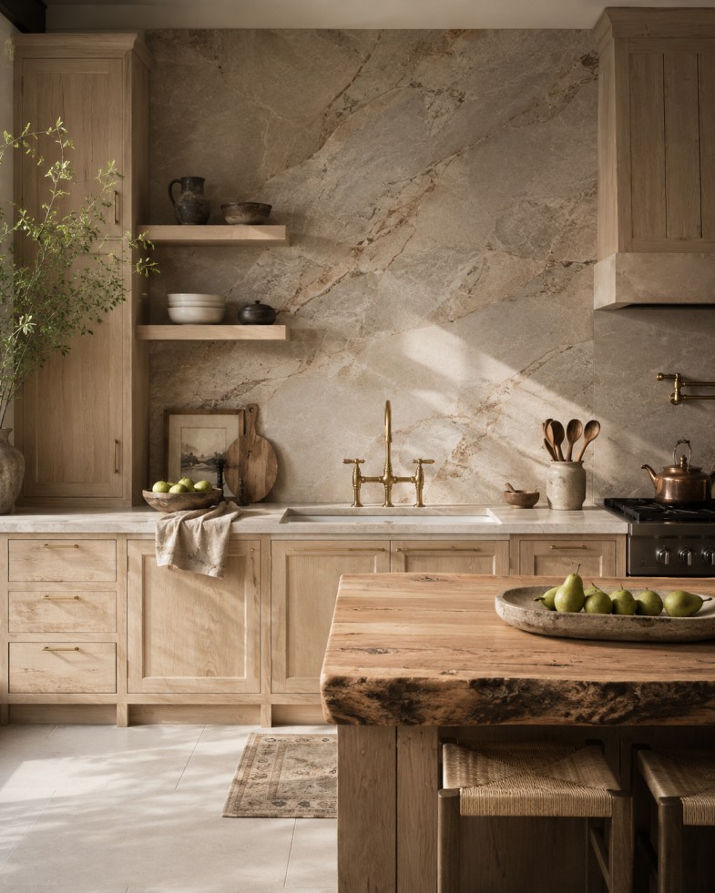 Farmhouse Greige Kitchen Backsplash Ideas