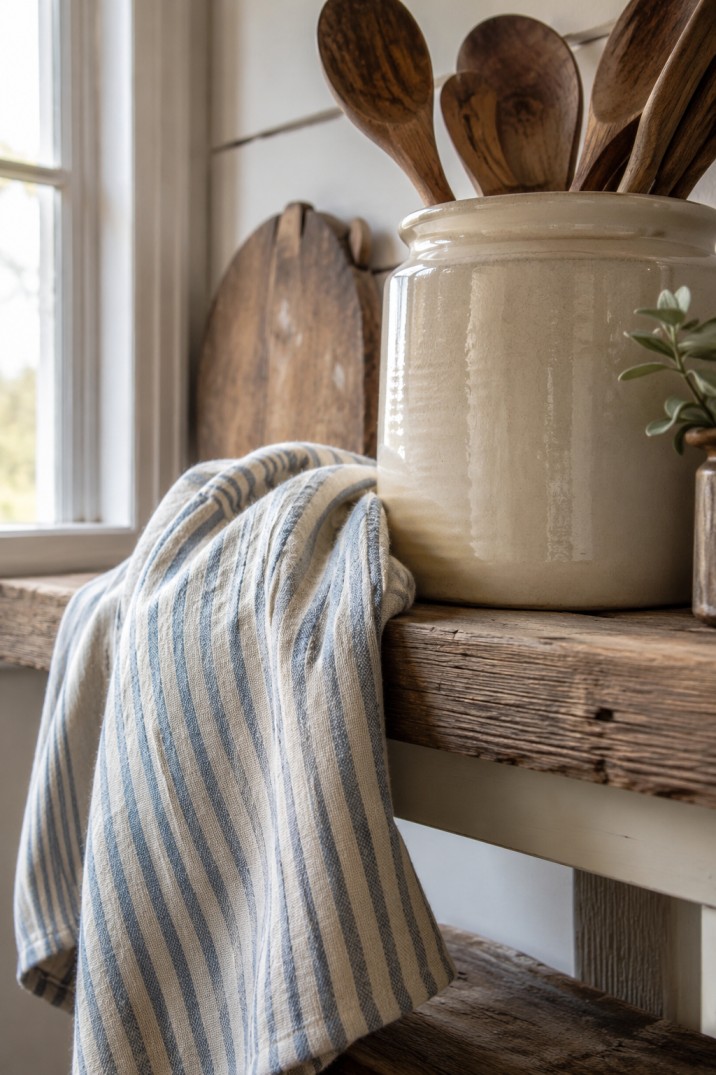 Farmhouse Kitchen Shelf Ideas
