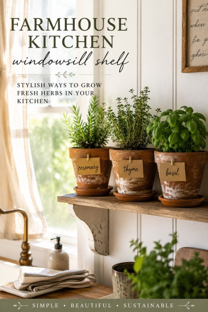 Farmhouse Kitchen Shelf Ideas