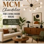 Modern MCM Chandelier for Living Room Ideas