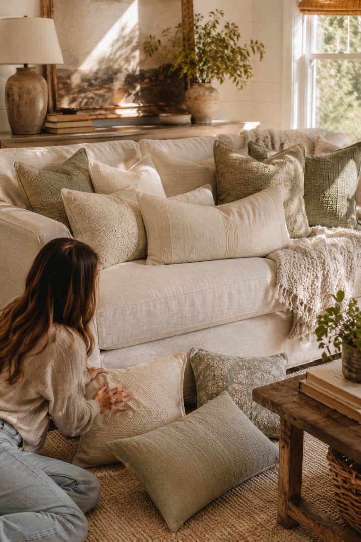 Budget Friendly Farmhouse Living Room Ideas 2026