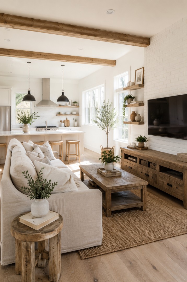 Small Farmhouse Living Room Ideas
