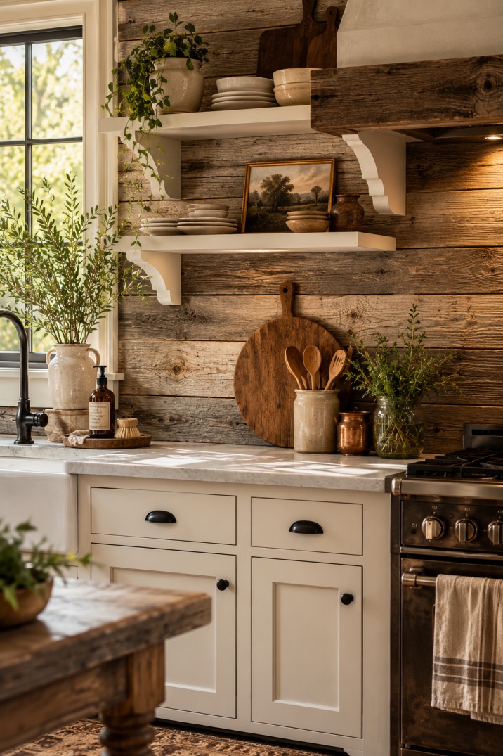Farmhouse Kitchen Backsplash