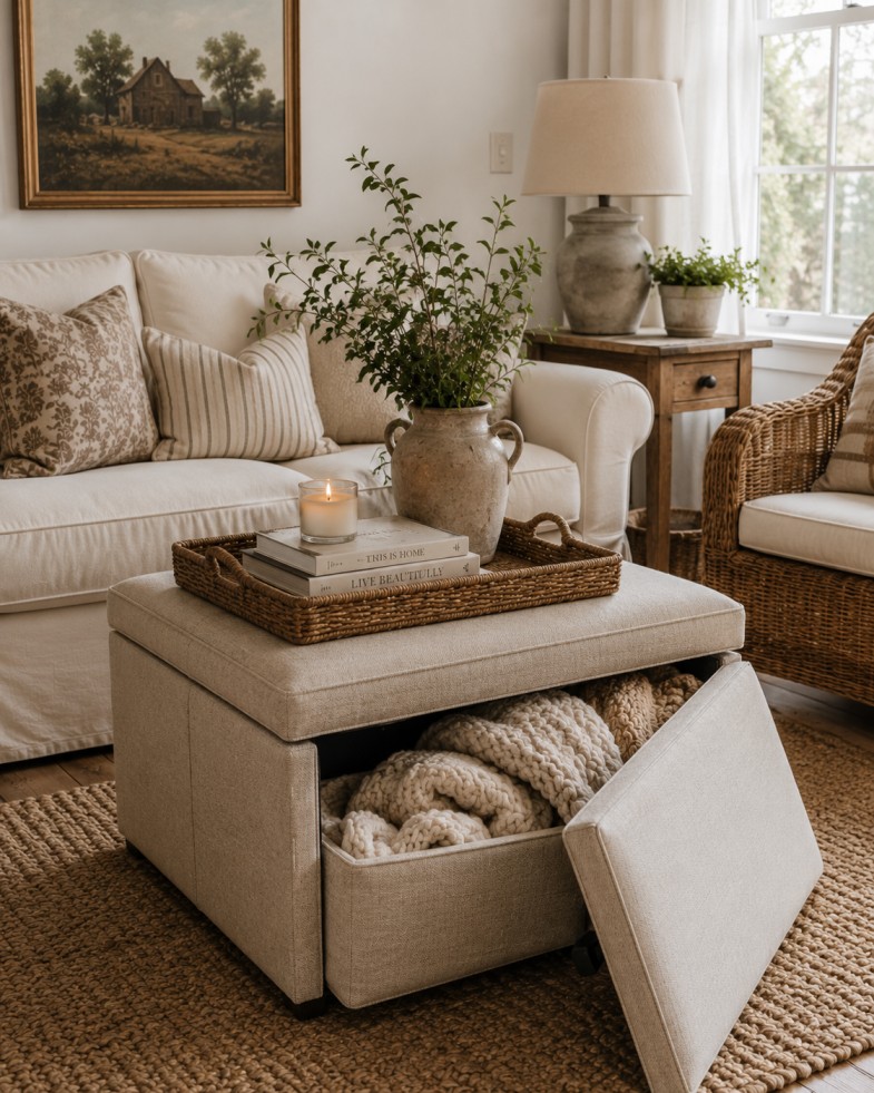 Small Farmhouse Living Room Ideas