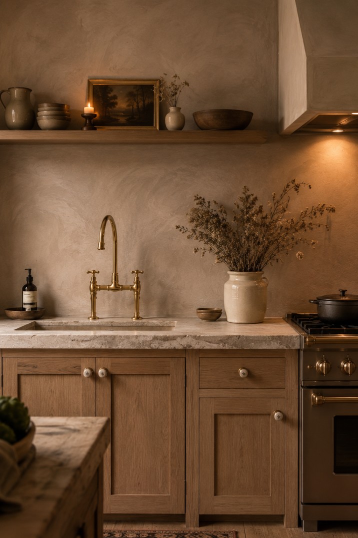 Farmhouse Greige Kitchen Backsplash Ideas
