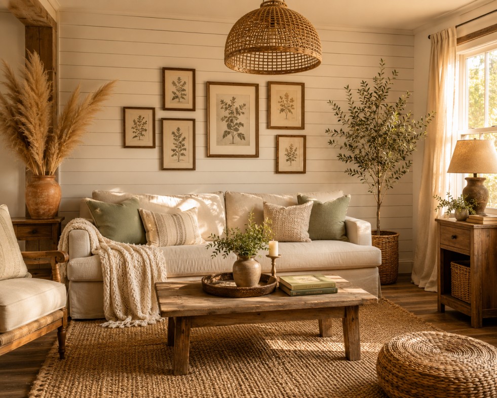Small Farmhouse Living Room Ideas