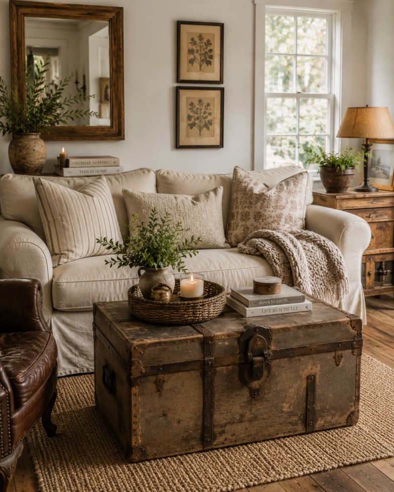 Small Farmhouse Living Room Ideas