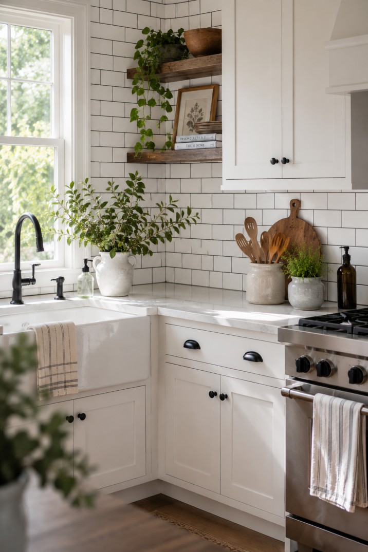 Farmhouse Kitchen Backsplash